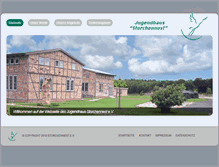 Tablet Screenshot of jugendhaus-storchennest.de